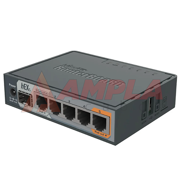 Router Mikrotik RB760IGS hEX S - Wi-Fi não incluso