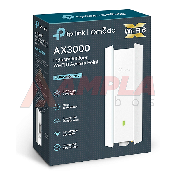 Access Point Wi-Fi 6 EAP650  Outdoor - TP-Link