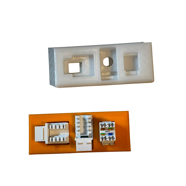 Suporte Para Crimpagem Keystone RJ45