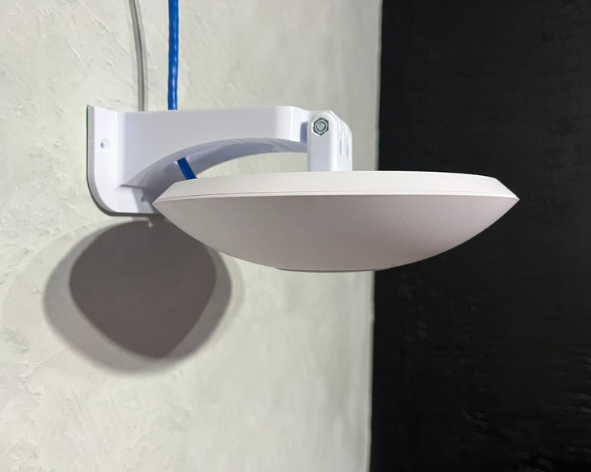 Suporte De Parede Para Ap Ubiquiti U6 Lite U7 Uap-ac-lr