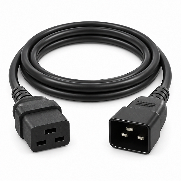 Cabo de Força IEC C19 Fêmea para C20 Macho 16A 1,8 m