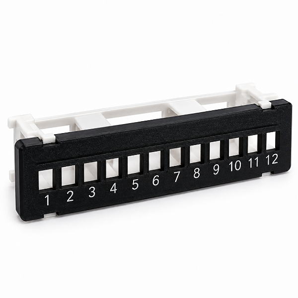 Patch Panel de Parede 12 Portas para Keystone Modular