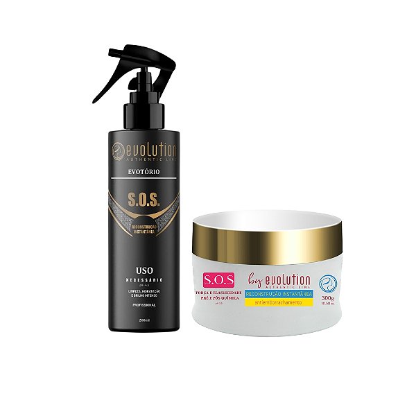 KIT RECONSTRUÇÃO INSTANTÂNEA SOS 300ml