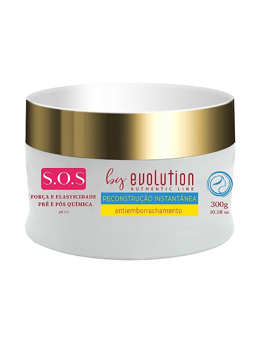 MASCARA SOS RECONSTRUÇÃO INSTANTÂNEA 300G