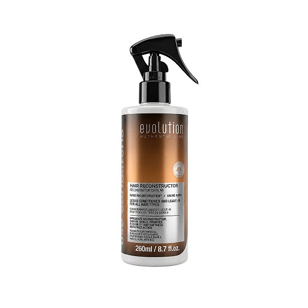 Reconstrutor Capilar Uso Obrigatório Evolution Spray | Hidratação e Reconstrução Imediata | 260ml