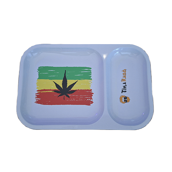 Bandeja dupla de metal Cannabis