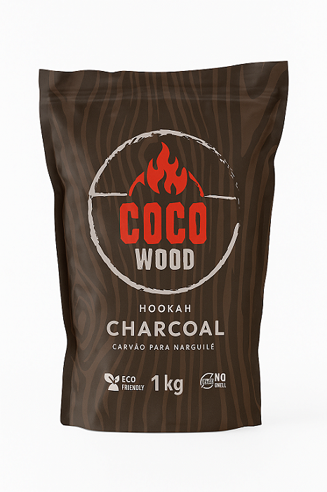 Carvão narguilé Coco Wood