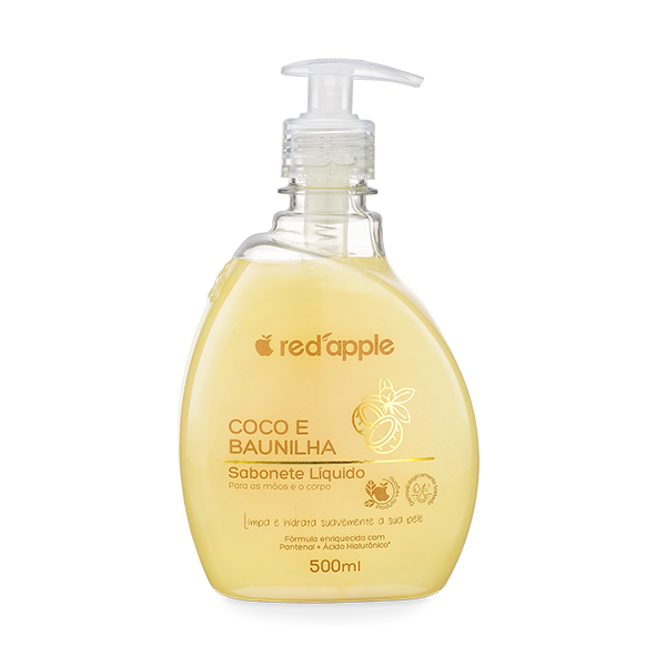 Sabonete Líquido Coco e Baunilha 500ml
