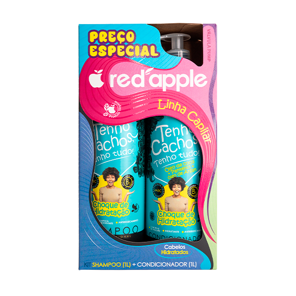 Kit Cachos - Shampoo + Condicionador - Tenho Cachos, Tenho Tudo!