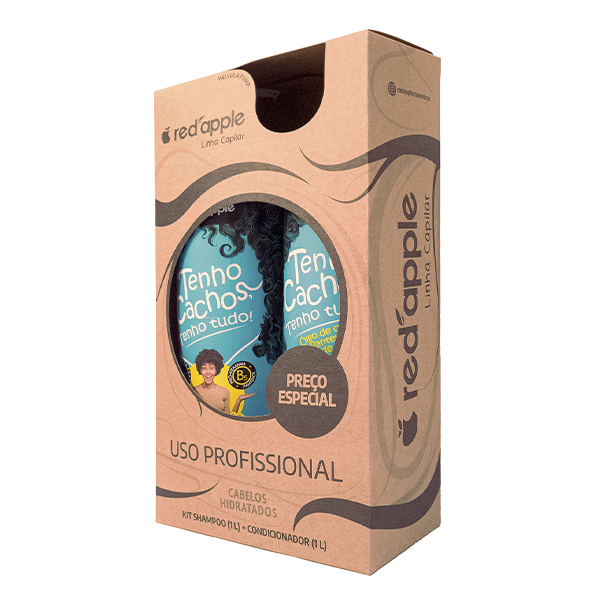 Kit Cachos - Shampoo + Condicionador - Tenho Cachos, Tenho Tudo!