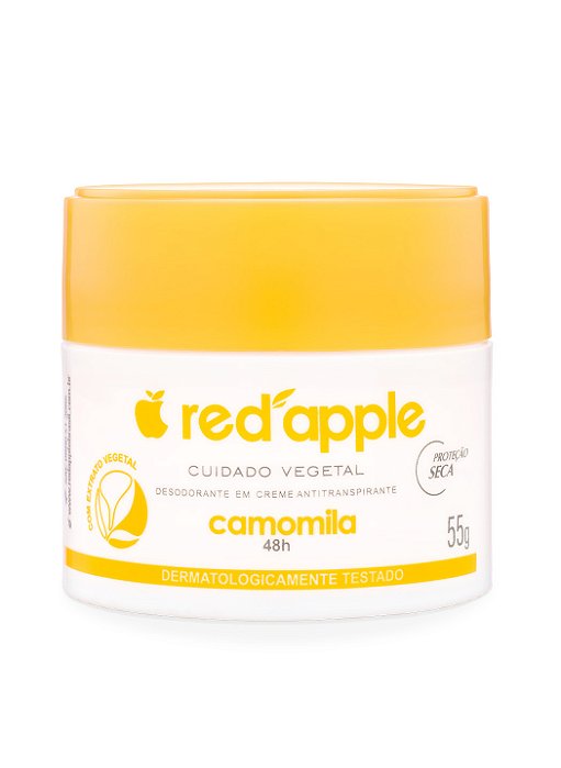 Desodorante Antitranspirante em Creme Camomila