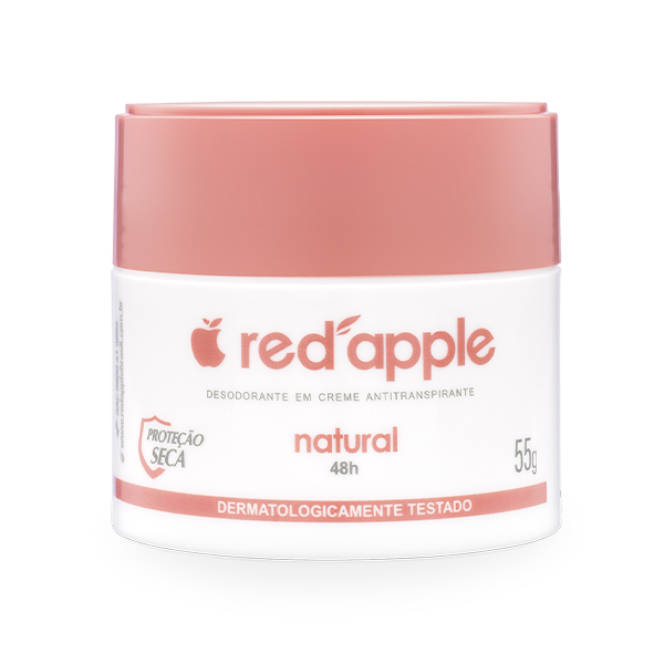 Desodorante Antitranspirante em Creme Natural