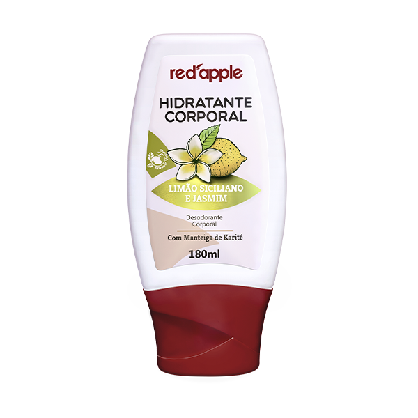 Hidratante Desodorante Corporal Limão Siciliano e Jasmim 180ml