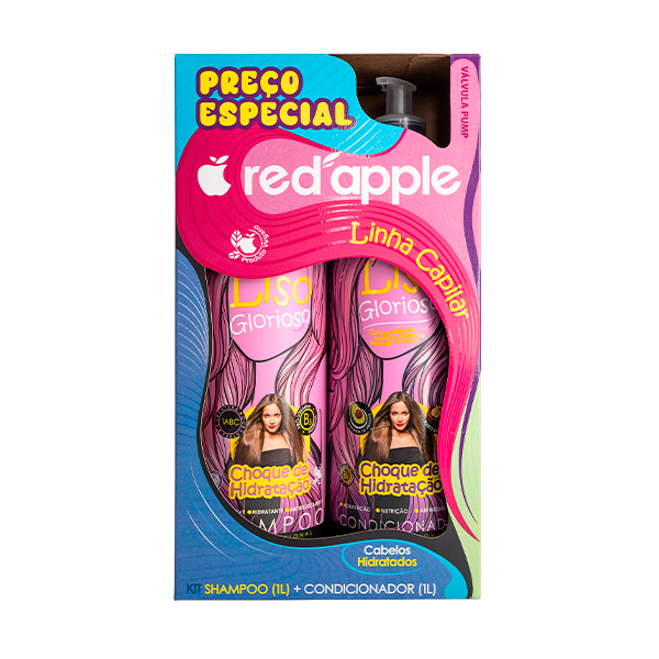 Kit Liso Glorioso - Shampoo + Condicionador
