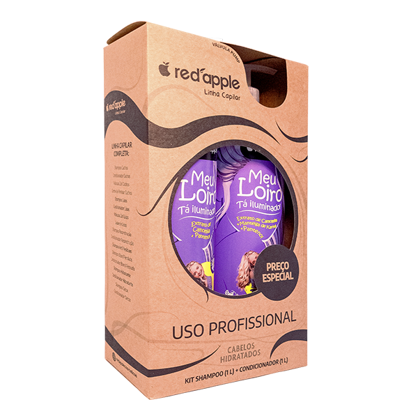 Kit Blond - Shampoo + Condicionador - Meu Loiro Tá Iluminado!