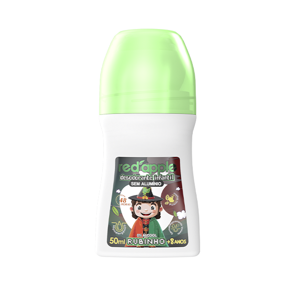 Desodorante Infantil Roll-on Rubinho