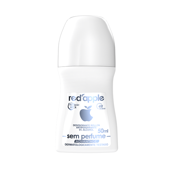 Desodorante Antitranspirante Roll-On - Sem Perfume