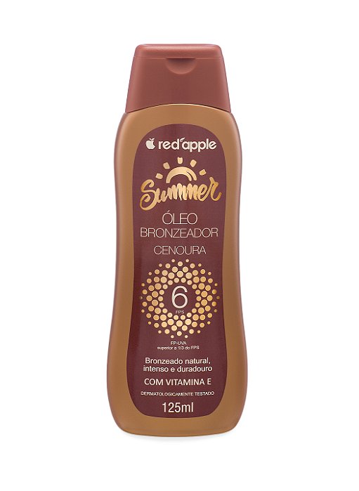 Óleo Bronzeador Cenoura FPS-6