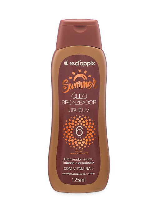 Óleo Bronzeador Urucum FPS-6