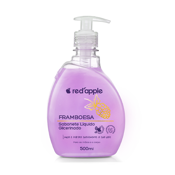 Sabonete Líquido Glicerinado Framboesa 500ml