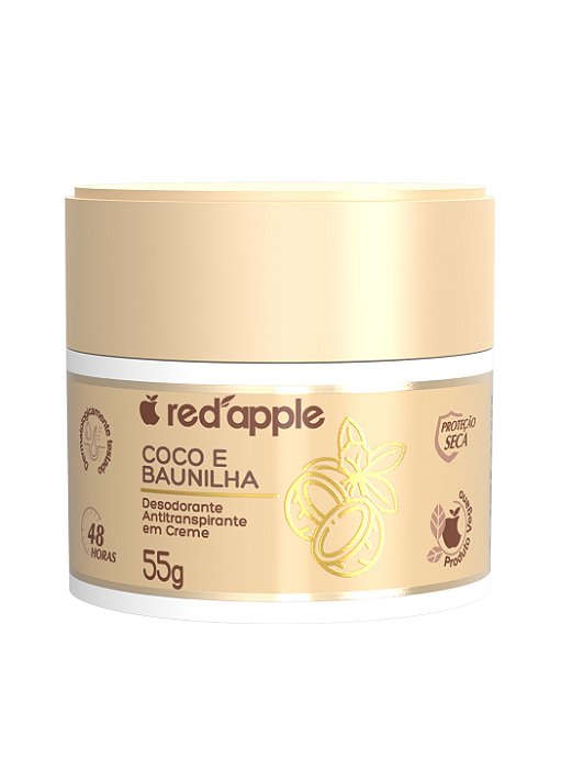 Desodorante Antitranspirante em Creme Coco e Baunilha