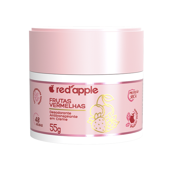 Desodorante Antitranspirante em Creme Frutas Vermelhas