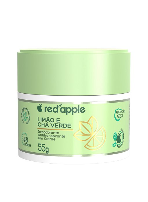 Desodorante Antitranspirante em Creme Limão e Chá Verde