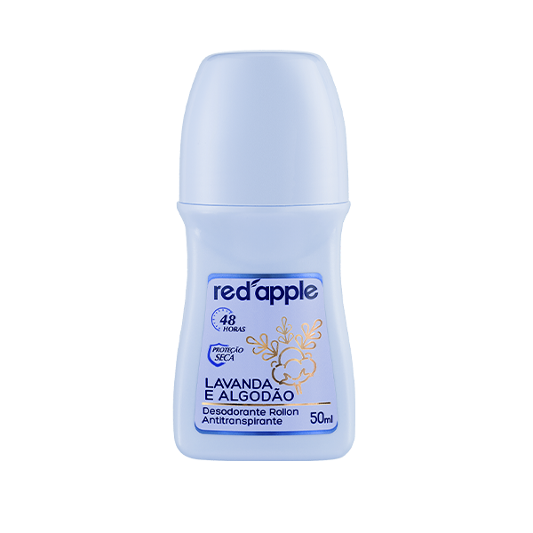 Desodorante Antiperspirante Roll On - Lavanda e Algodão