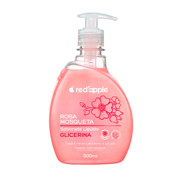 Sabonete Líquido Glicerinado Rosa Mosqueta