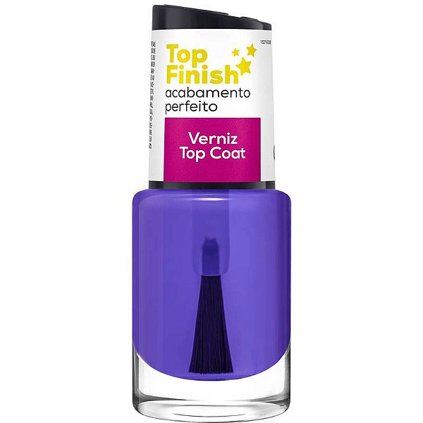 Top Coat Cuidados Especiais Unhas Brilho Intenso Cora 10ml