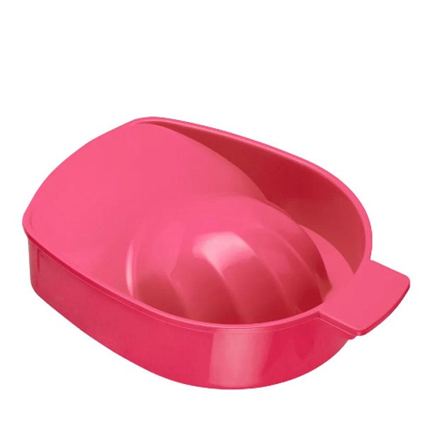 Bacia Tigela Anatômica Mãos Manicure Unhas Santa Clara Cor Rosa