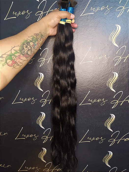 cabelo indiano 75cm 180gr - Luxos Hair