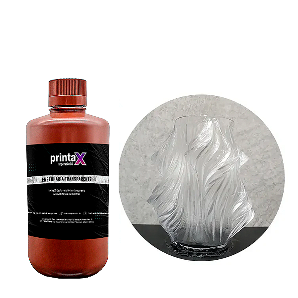 Resina 3D Industrial PrintaX Crystal 500g