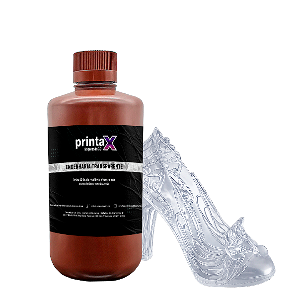Resina 3D Industrial PrintaX Crystal 500g #PromoX