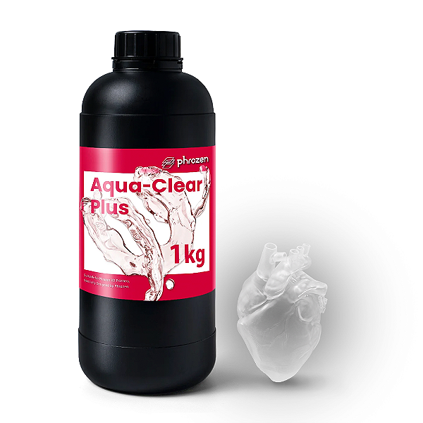 Resina 3D Industrial Phrozen Aqua Clear Plus 1kg #PromoX