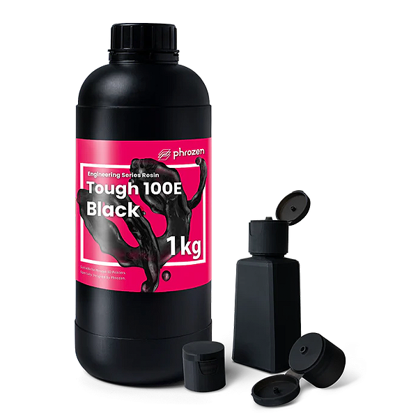 Resina 3D Industrial Phrozen Tough Black 100E 1kg