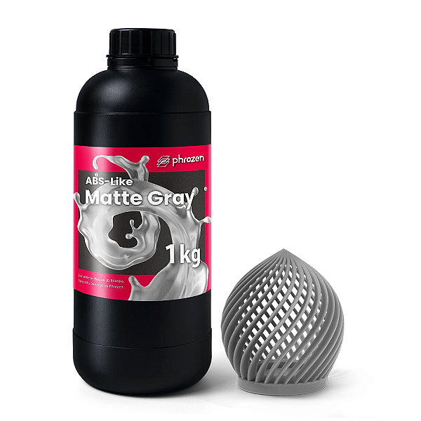 Resina 3D Industrial Phrozen ABS-Like Matte Gray 1kg