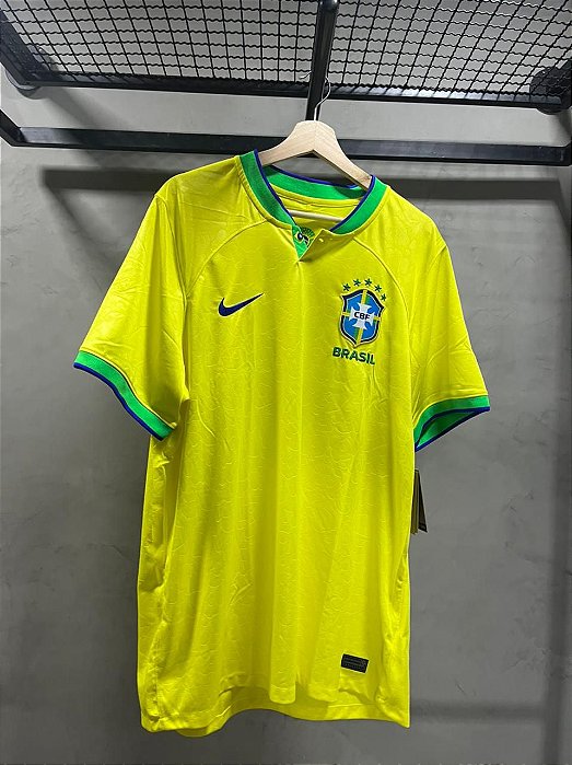 Camisa Polo Brasil Green Masc. - 2022/23