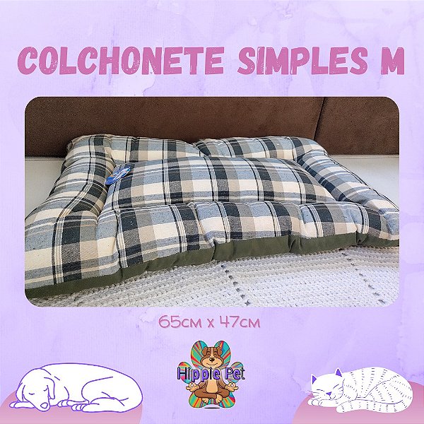 Colchonetes Simples super fofinhos tamanho P/M - Hippie Pet Shop Virtual