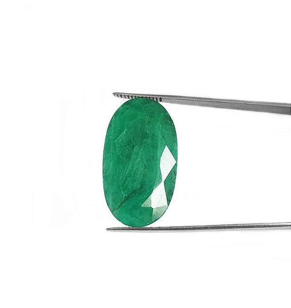 Pedra Esmeralda Lapidada Oval - Cut Emerald quality