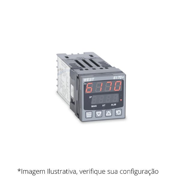 P6170 Controlador de Temperatura e Processos WEST