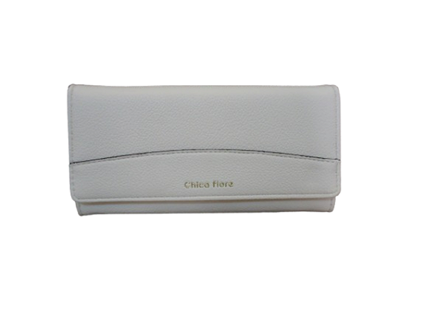 Carteira OFF-WHITE, pala com costura e magnético