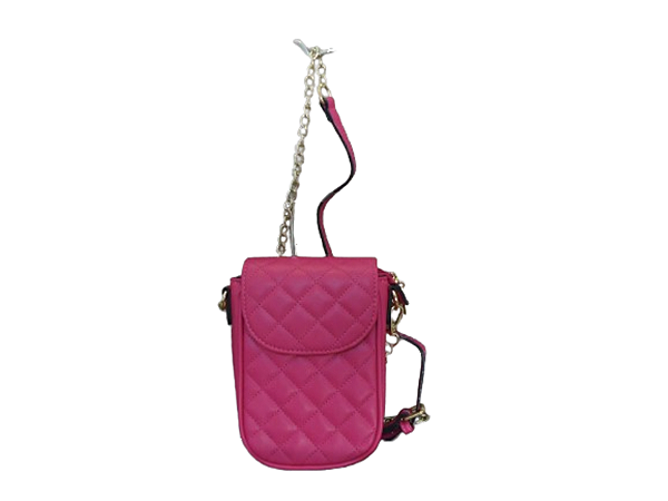 Bolsa PINK, detalhes em costura matelassê