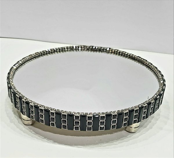 Bandeja Espelhada Redonda