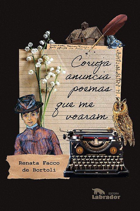 Coruja anuncia poemas que me voaram