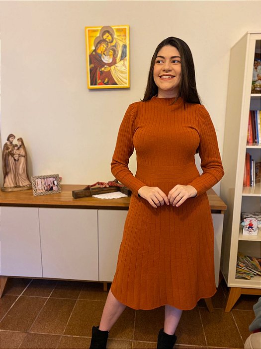 Vestido de tricot (Modal)