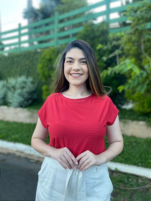 Blusa Verão (Cereja)