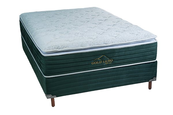 Conjunto Box Gold Luxo Molas Ensacadas - Soft Flex