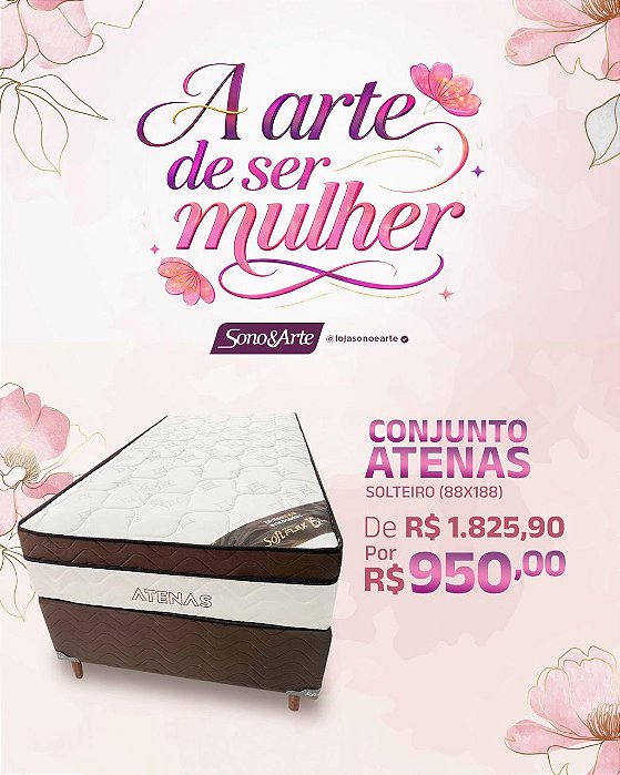 Conjunto Box Atenas Collection Molas Ensacadas - Soft Flex