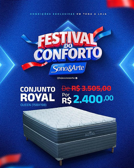 Conjunto Box Royal - SoftFlex